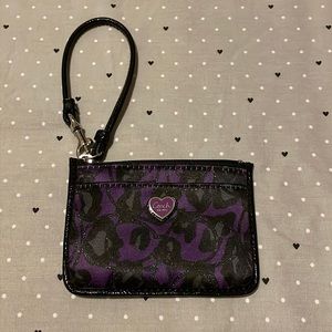 Coach mini ID case